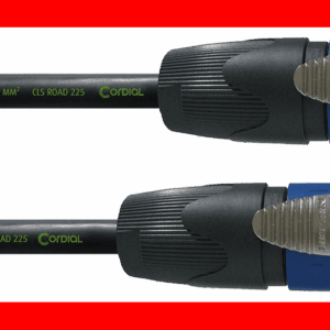 Cable para altavoz Speakon 2 polos 2,5 m
