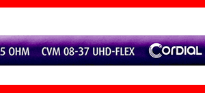 Cable de vídeo UHD 0,38 mm² - 5 m