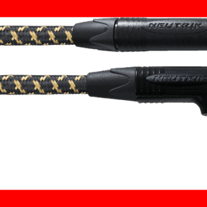 Cable de guitarra jack acodado Silent tweed 25th anniv 6 m