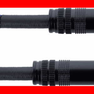 Cable de guitarra jack 1,5 m azul tweed
