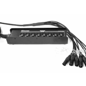 Caja de escenario 8 entradas XLR 10 m