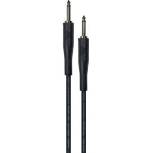 Cable de instrumento de 10 metros de largo. 2 jacks rectos