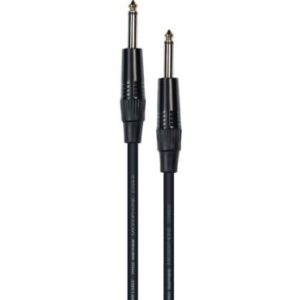 Cable de instrumento de 1 metro de largo. 2 jacks rectos