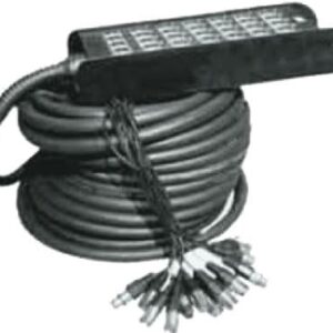 10 metros de cable. De 24 XLR a 4 XLR