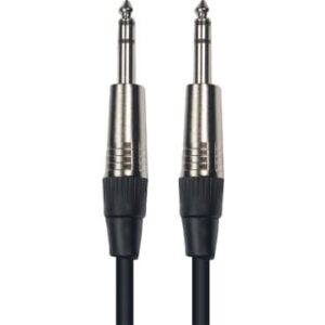 Cable de 3 metros de largo. Jack stereo macho a jack stereo macho