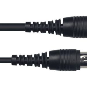Cable de 6 metros de largo. DIN de 5 pines a DIN de 5 pines