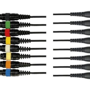 Cable de 5 metros de largo. 8 jacks stereo macho a 8 XLR hembra
