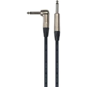 Cable de instrumento de 6 metros de largo. Conectores neutrik. Jack / Jack serie pro. 1 conector re