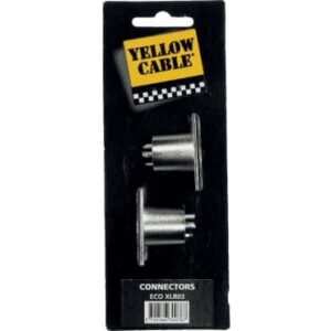 Terminación de conector XLR macho de 3 puntas. Pack de 2 unidades