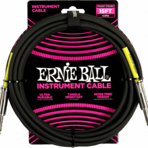 CABLE INSTRUMENTO JACK-JACK SS 4,57 m - Negro