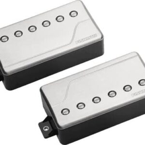 Set DE 2 PASTILLAS CLASSIC HUMBUCKER (M&P) - Acero Pulido