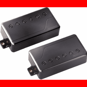 Set DE 2 PASTILLAS HUMBUCKER FLUENCES - Modern Black Nickel