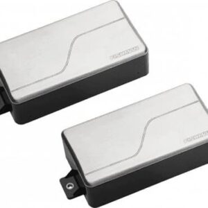 Set DE 2 PASTILLAS HUMBUCKER MODERN (Alnico & Ceramic) - Acero Pulido