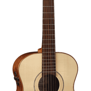 GUITARRA ACÚSTICA TRAVEL MARCOPOLO  A/E - Natural (con funda)