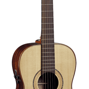 GUITARRA ELECTRO-ACUSTICA TRAVEL MARCOPOLO PARLOR - CAOBA