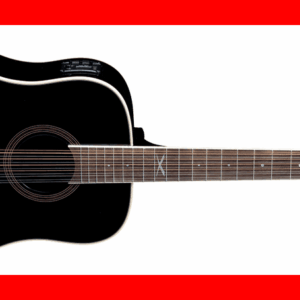 GUITARRA ACÚSTICA DREADNOUGHT NXT D100 A/E (12 St,) - NEGRA