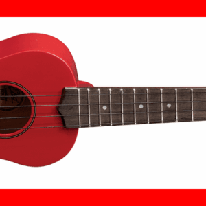 UKELELE PRIMO SOPRANO ROJO - Incluye accesorios