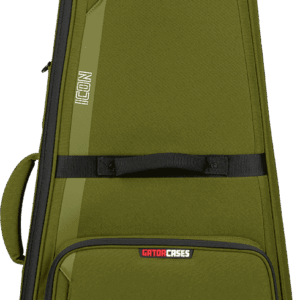 Funda Guitarra Eléctrica 335 G-Icon - Verde Kaki