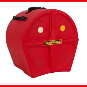 ESTUCHE TOM BASE SUELO 16" HARDCASE Rojo