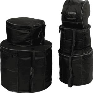 FUNDAS PARA KIT DE BATERÍA ROCK.  10 " 12" 16" 22" + CAJA DE 14x6.5"