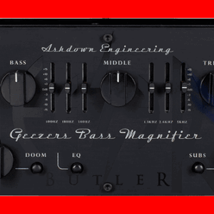 AMPLIFICADOR BAJO CABEZAL ASHDOWN "HEAD OF DOOM" GEEZER BUTLER - 600w (made in UK)