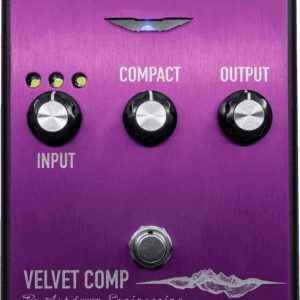 PEDAL COMPRESOR ANALÓGICO ASHDOWN "VELVET" (made in UK)