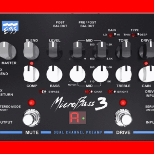 PREAMPLIFICADOR MICROBASS PROFESSIONAL - 2 CANALES