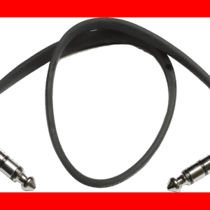 CABLE INTERLINK PCF DELUXE STEREO JACK-JACK AA Negro - 28 cm