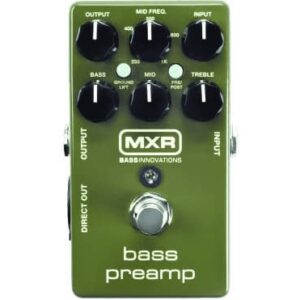 PEDAL MXR® PREAMPLIFICADOR & D.I. BAJO