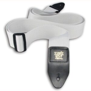 CORREA GUIT/ BAJO POLYPRO - BLANCA
