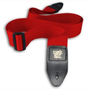 CORREA GUIT/ BAJO POLYPRO -   ROJA