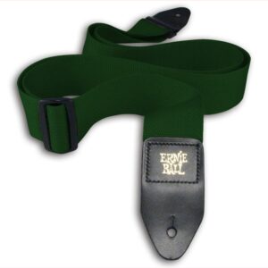 CORREA GUIT/ BAJO POLYPRO - FOREST GREEN