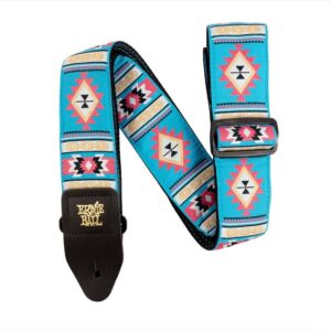 CORREA GUIT/ BAJO JACQUARD -SEDONA BLUE