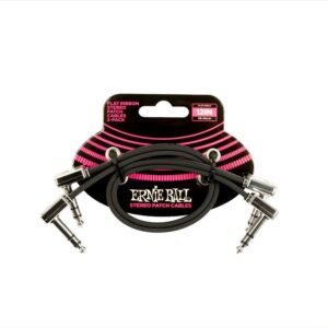 CABLE ERNIEBALL FLAT RIBBON PATCH 30 CM ROJO - PACK 2