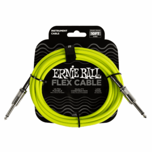 CABLE INSTRUMENTO FLEX JACK-JACK SS 3 m - Verde
