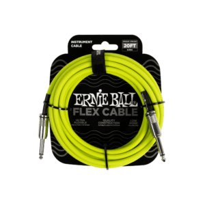 CABLE INSTRUMENTO FLEX JACK-JACK SS 6 m - Verde