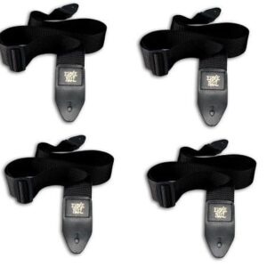 CORREA GUIT/ BAJO POLYPRO - NEGRA Pack 36 Unds.