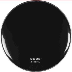 PARCHE BOMBO CODE RESONANTE 18" ENIGMA NEGRO