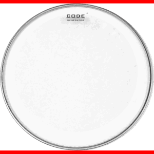 PARCHE TOM CODE 10" GENERATOR TRANSPARENTE
