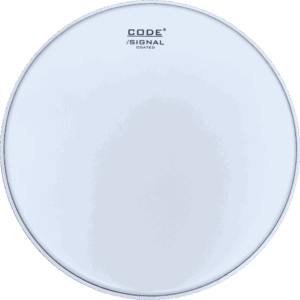 PARCHE TOM CODE 15" SIGNAL COATED (Blanco)