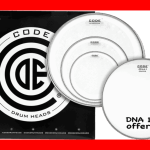 TOM PACK CODE GENERATOR ROCK TRANSPARENTE (10,12,16" + DNA 14 ")