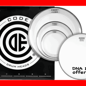 TOM PACK CODE RESO RING ROCK TRANSPARENTE (10,12,16" + DNA 14 ")