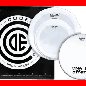TOM PACK CODE SIGNAL STANDARD SMOOTH (12,13,16" + DNA 14 ")