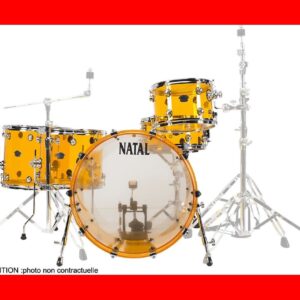 Set cascos Arcadia Acrylic (2218B/1208T/1412FT/1614FT) Naranja transp,