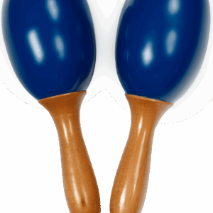 PAR DE  MARACAS GRANDES - AZULES