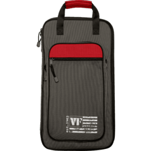 FUNDA BAQUETAS VF PROFESIONAL GRIS / ROJA