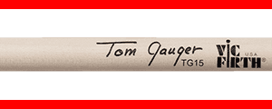 BAQUETAS TG15 VF SYMPHONIC SIGNATURE GENERAL - TOM GAUGER