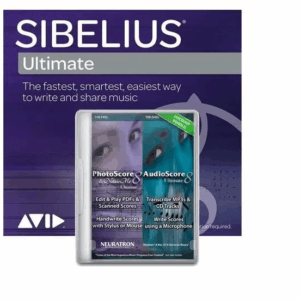 Sibelius | Ultimate Perpetual License NEW + PhotoScore y NotateMe Ultimate + AudioScore Ultimate EDU