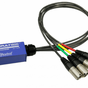 Receptor Cat5e de 4 canales