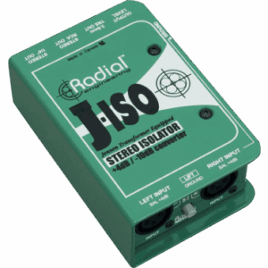 Convertidor DI estéreo -10/+4 dB